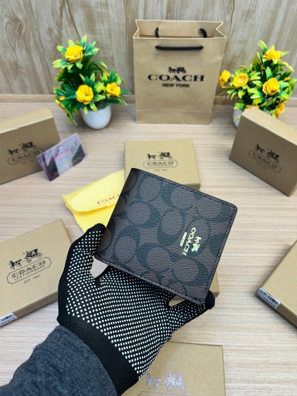 First Copy Coach Wallet For Men's V664 - Image 4