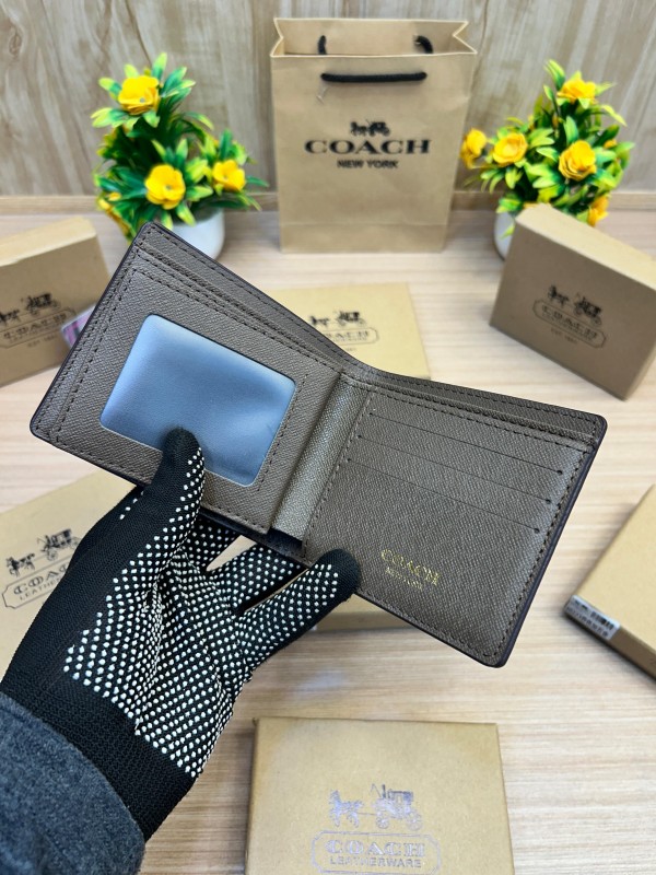 First Copy Coach Wallet For Men's V664 - Image 5