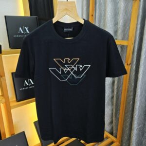 First copy EA black round neck M476-01