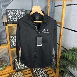 First copy AX black shirt side logo M93-W