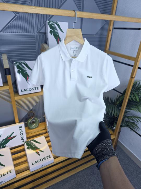 First copy Lacos te polo tshirt white for men’s - Image 2