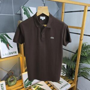 First Copy Lacos te polo tshirt coffee M366-WN