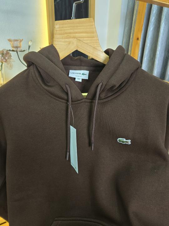 First copy Lacoste hoodies Brown M446-BR - Image 2