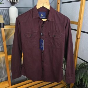 First copy RL casual Wine Shirt K152-WN