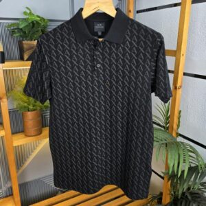 First copy Arm Ex Printed Polo T-shirt K222-BK