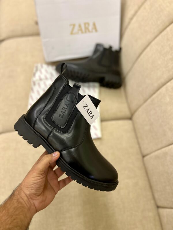 First Copy Zara Wrinkle Free Chelsea Boots for men's