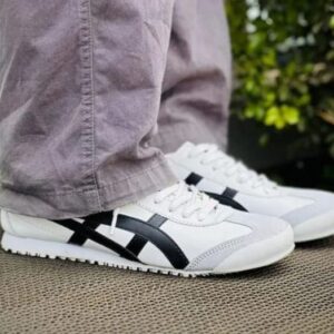 First copy onitsuka tiger white black