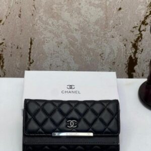 First copy chnl long wallet black 2050