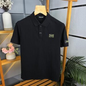 Bal-main black TShirt back printed 4 K182-4