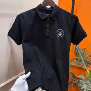 Bal-main navy T-Shirt back printed cltr