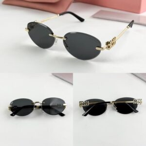 Premium Gold Black Sunglasses for Women | Luxury Designer Style 1025
