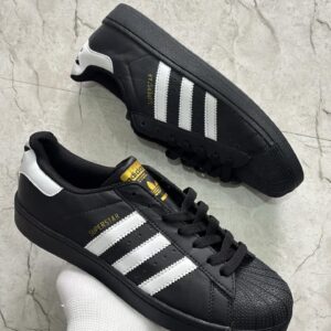 Adidas Superstar Black First Copy 10A Quality Shell Toe